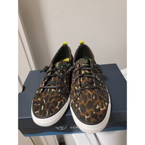 Sperry Crest Vibe Animal Print Sneakers